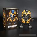 Dance Hero BumbleBee Yellow Robot Battery Operated Light Sound Tiktok Trending. 
