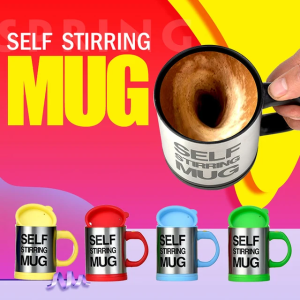 Lazy fully automatic mixing cup 304 stainless steel new office coffee thermos cup