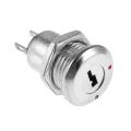 Metal Electronic Key ON OFF Lock Switch Phone Lock Security Power Switch with Key KS-01. 