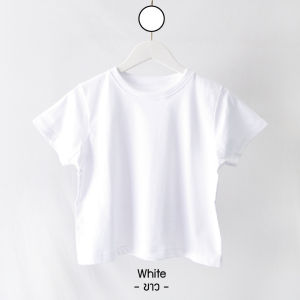 Baby Tee -WOMEN- MAKE&WEAR - SG Stock - Premium Cotton Cute and Fitting Casual Plain Top T-shirts