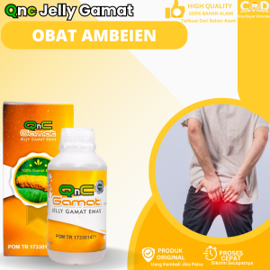 Obat Ambeien Obat Ambien Berdarah Obat Benjolan Di Anus Bengkak Obat Wasir Hemoroid Obat Susah Buang Air Besar Sembelit Ambeien Dalam Anus Berdarah/ Gatal/ Sobek Fistula Ani Dengan Qnc Jelly Gamat