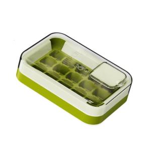 Viên đá silicon khuôn dung tích lớn reusablely khay tủ đông với nắp 15 loại bỏ dễ dàng máy rửa chén an toàn