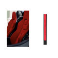 BeautyBoostT สติกเกอร์ตกแต่งตรงกลางพวงมาลัยรถพวงมาลัยด้านบนเส้นกลางเครื่องหมายสีแดงอุปกรณ์ตกแต่งซูเปอร์นิ่ม. 