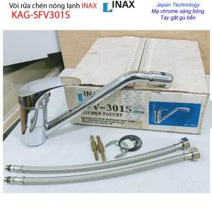 Vòi rửa chén bát LInax chính hãng SFV-301S Sales 30% giá tốt chất lượng tốt Vòi chậu nóng lạnh Linax Nhật