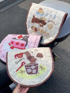 电动车坐垫夏季防晒防紫外线翻翻垫四季通用摩托车电瓶车隔热垫子Electric bike seat cushion summer sun protection and UV protection flip over pad all season universal motorcycle electric bike insulation pad