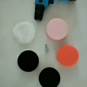 M10 M14 M16 (3" 4” 5” 6" 7") Velcro Polisher Adhesive Backing Pad Sand Paper Pad Sanding Disc