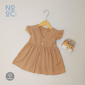 baju bayi model dress murah baby girl / Dress Baju Bayi Perempuan Anak Ruffle  |100% Cotton Rayon Twill