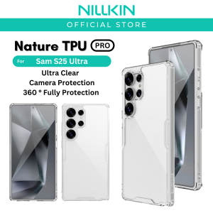 Nillkin Nature TPU Pro (Magnetic) for Samsung S25 Ultra/S25+/S25/S24 Ultra clear transparent back case full protection