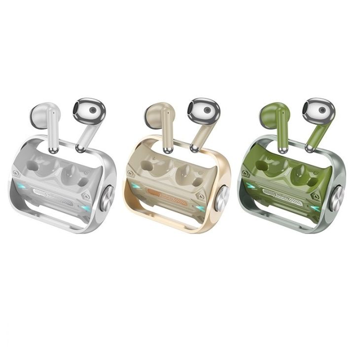 Tai nghe Bluetooth TWS Hoco EW55 V5.3, pin 4H, Thiết kế xoay cực chất ...