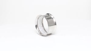 COOEAR Upgrade Eyelet Tunnels And Plugs Flesh Ear Gauges Earrings Piercing Double Flared Stretchers Expander 6mm to 25mm.