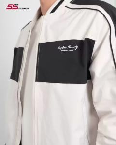 Quảng Đông C♢[MUA 2GIẢM10% MUA3GIẢM15%] Áo Khoác er Nam 5S FASHION Thiết Kế Can Phối Khỏe Khoắn Trẻ Trung Năng Động (AKB23015)3/21