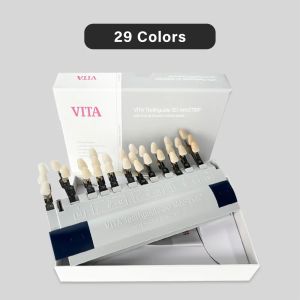 29 Colors VITA Toothguide 3D Master Dental Bleach Shade Guide Teeth Whitening Comparing Dentistry Clinic Colorimetric Plate for Teeth Whitening