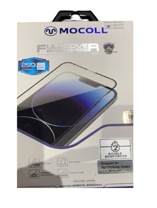 Mocoll Full Cover 2nd Gen Anti-Bacterial Tempered Glass