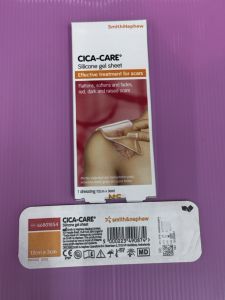 #FarmasiMY Smith & Nephew Cica-Care (12cm x 3cm / 12cm x 6cm) CicaCare Silicone Gel Sheet Scar Treatment Keloid