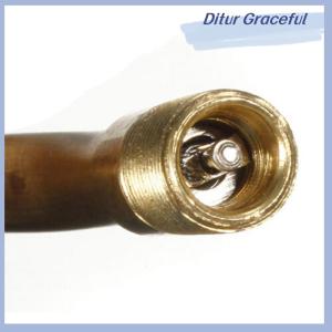 Ditur 【Flash Sale】1PC MOTORCYCLE MOTORBIKE TYRE VALVE EXTENSION ADAPTOR 90 DEGREE ANGLE CAR BIKE