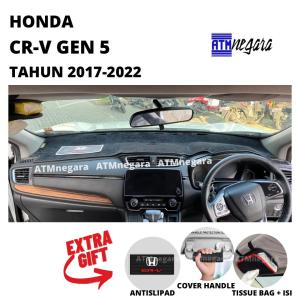 Cover Dashboard Premium CRV GEN 5 Tahun 2017-2022 Aksesoris Alas Pelindung Dasbord Mobil
