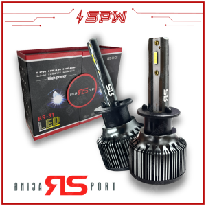 RS LED Headlight Bulb 6000K H1 H3 H4 H7 H11 9005 9006 9012 Headlamp Foglamp Foglight Spotlight Racing Sport 1860 CSP