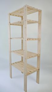 Multi-layer Wooden Rack Solid Pine Wood