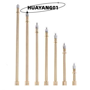 HUAYANG01 [2023 new HOT FASHION] Car Auto Truck Brass Wheel Tire Valve Cap Tyre Stem Extension Pole Extender