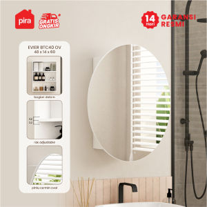 PIRA - EVIER BTC40 OV Rak Cermin Wastafel