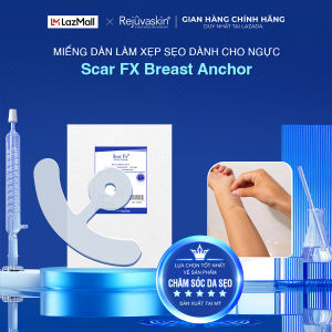 Miếng Dán Xóa Mờ Sẹo Phẫu Thuật Ngực Rejuvaskin Scar Fx Breast Anchor