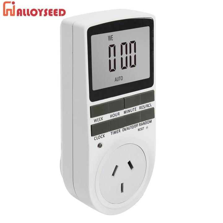 Digital Timer Switch Socket 240V Time Control Socket AU Plug Indoor ...