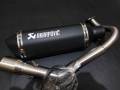 Akrapovic with elbow for Honda Click V1/V2/V3 125/150. 
