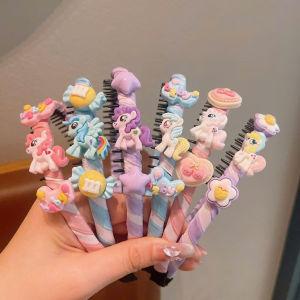 Cài tóc ngựa pony nhiều màu dễ thương cho bé