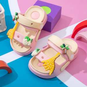 BABY KIDS SIZE [18-23] KIDS SANDALS SUMMER THICK SOFT SOLES ANTI SLIP SANDALS FOR INFANTS