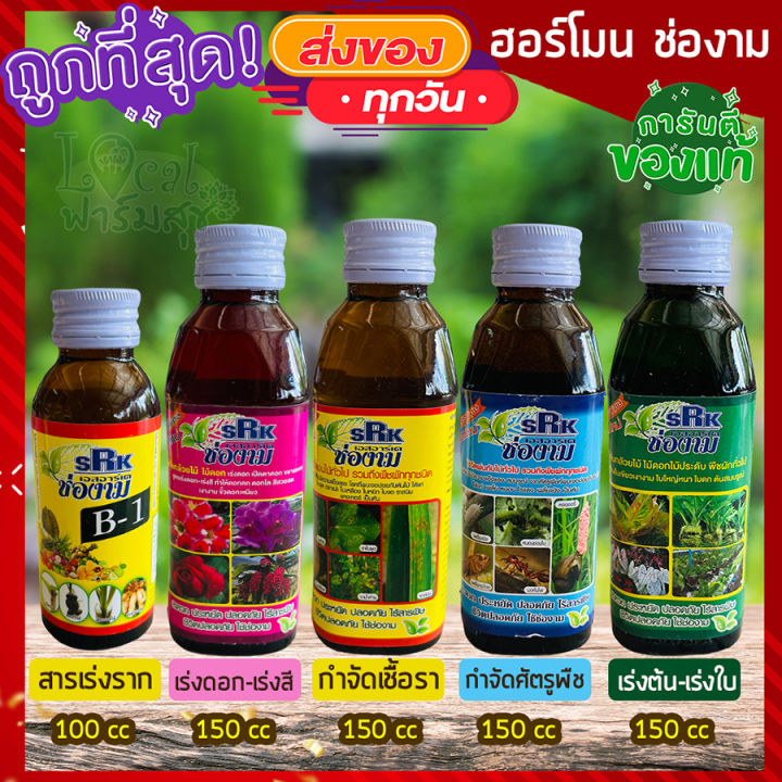 ช่องาม ปุ๋ยน้ำชีวภาพ เร่งราก เร่งใบ เร่งดอก กำจัดเชื้อรา แมลง