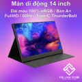 Màn hình di động 14 inch Dải màu 100%sRGB Type-C bản A+. 