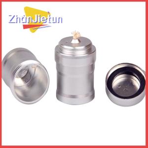 zhanjietun Portable Metal Mini Alcohol Lamp Lab Equipment Heating Camping For Outdoor Travel Without Hiking Alcohol Stoves Liquid Survival