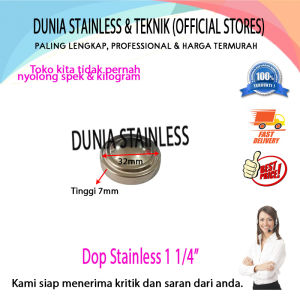 Dop Stainless 1 1/4"