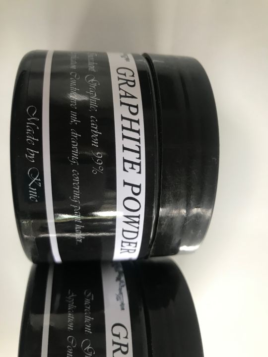 Bột graphit than chì (Graphite powder - Carbon) bột cacbon dẫn điện, trong hội họa, mạ via