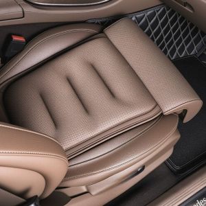OUREAL Thick Padding Memory Foam Leg Support Non-slip Adjustable Car Seat Cushion Suede Cover Driver Comfort Pad