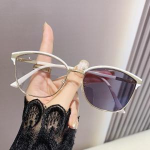 JN IMPRESSION Kính siêu màu đèn đổi màu chống Đèn xanh dương khung lớn không theo toa