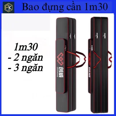 Túi Đựng Cần Câu Tay Đài Loan chống thấm nước Siêu Bền 2 3 ngăn