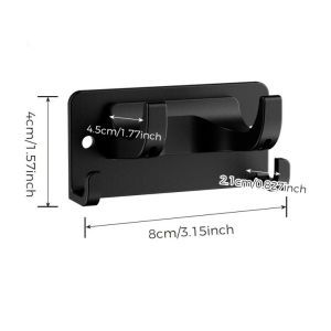 LITUILI 5PCS Space Saving Tool Hook Storage Rack Wall Mount Efficient Gardening Tool Hanger Multi-functional Practical Universal Hook Garage Storage