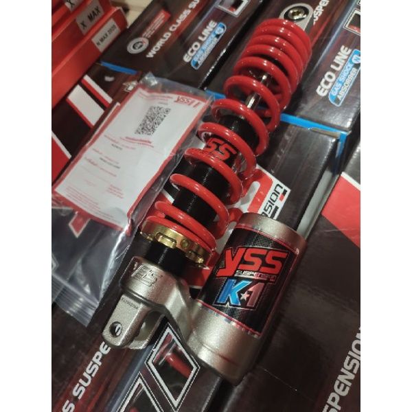 YSS SHOCK K-1 Euro 315mm for Fazzio Honda Click125i / Click150i ...