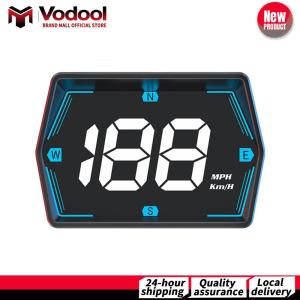 Car Digital GPS Speedometer HD LED Display Head Up Display Compass GPS Speed Meter Overspeed Alarm KMH MPH Display