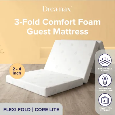 DREAMAX NORA Guest Mattress - Foldable / Mattress / Bed / Foam