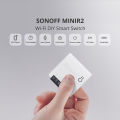 SONOFF MINIR2 WiFi Mini Switch การควบคุมสองทาง DIY สวิตช์อัจฉริยะ eWeLink APP ควบคุมสวิตช์ไฟ 10A สมาร์ทจับเวลาบ้านโมดูลควบคุมเสียงผ่าน Alexa Google Home. 