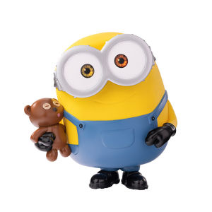Hao YUN Minions BOBTIM Cartoon Piggy Bank Ipon Challenge BOB And TIM children money desk decor baby coin bank ornament kids Birthday Gift Doll model Figure Savings Ornaments decoration