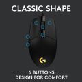Logitech Gaming Mouse G203 2nd Gen 8,000 DPI, Rainbow Optical Effect LIGHTSYNC RGB Wired. 