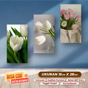walldecor / hiasan dinding bunga / dekorasi dinding / hiasan dinding aestetic / hiasan dinding / cetak foto mdf