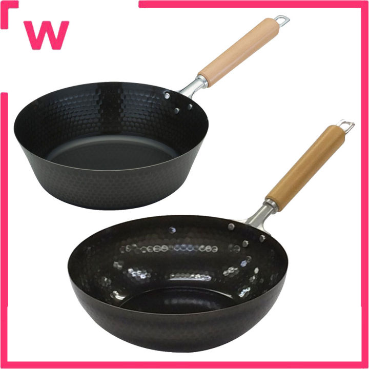 Tamahashi SugoKaru Amazing Light Iron Stir-Fry Pan Deep Frying Pan 24 ...