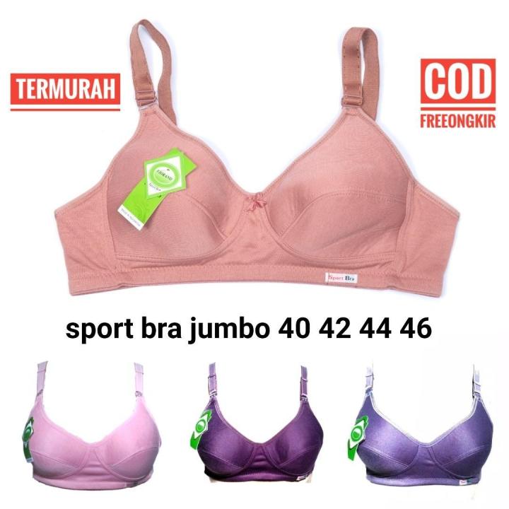 Jual Ternama Ekstra Size Bra Jumbo Sport Bra Big Size 38D 40C 40D 42D 42E -  Kota Surabaya - Anya Saphronia