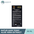 Natur Hair Tonic Aloe Vera Extract 90 ML - Vitamin Kesuburan Rambut. 