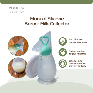YOUHA Manual Silicone Breast Milk Collector