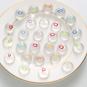 2pcs/1pc Transparent Expression Small Nose Pinch Toy Cute Expression Pinch Decompression Toy Cartoon Pinch Release Stress Toy